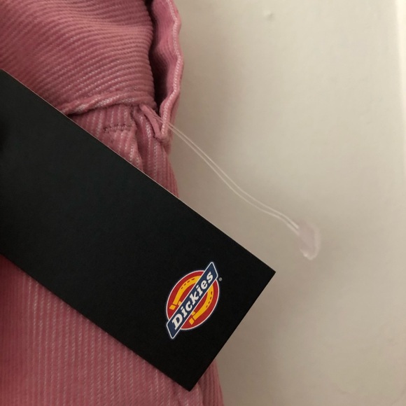 Dickies Womens pink Corduroy Pants Size 14 wide leg - Picture 13 of 15